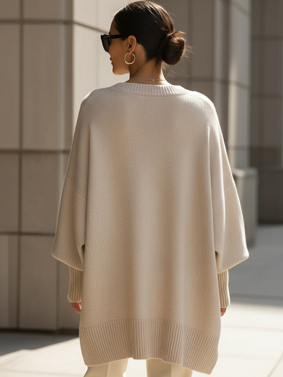 Clara™  – Oversized-Pullover mit müheloser Eleganz