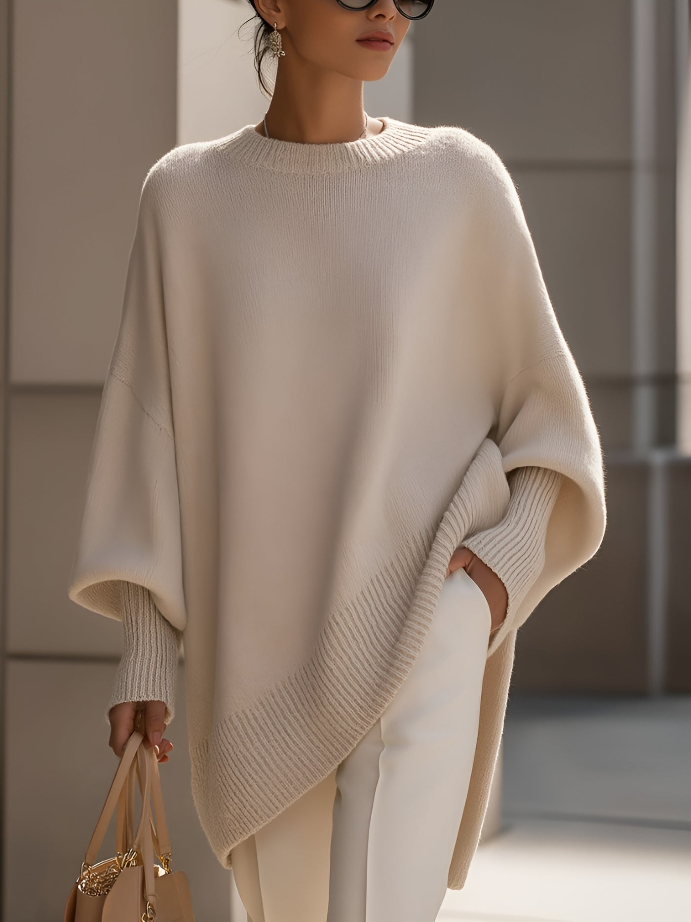 Clara™  – Oversized-Pullover mit müheloser Eleganz