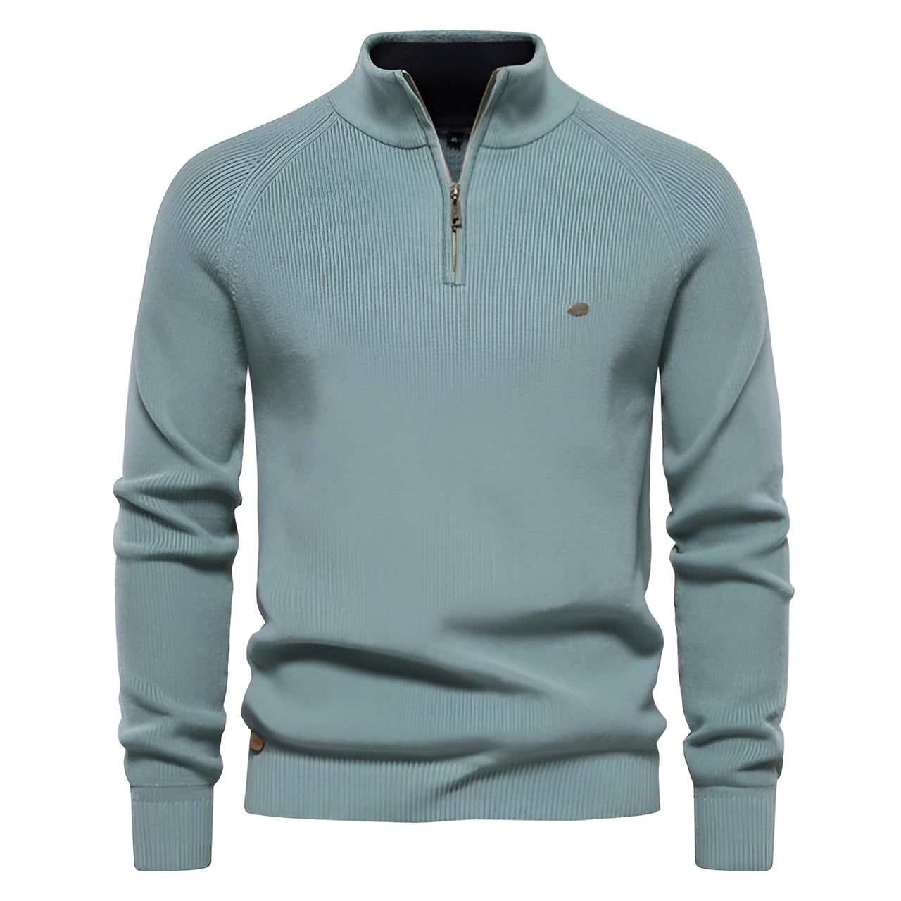 Paul™ | Gestrickter Zip-Up Pullover