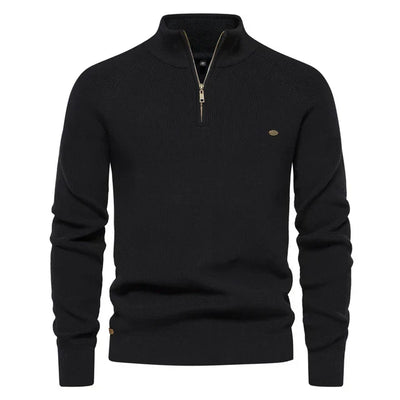 Paul™ | Gestrickter Zip-Up Pullover