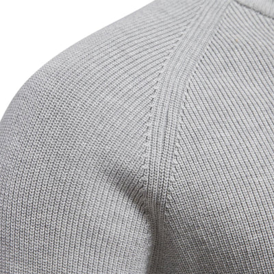 Paul™ | Gestrickter Zip-Up Pullover