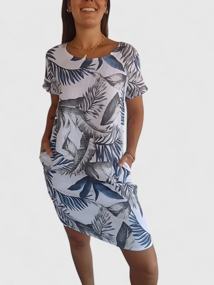 Weiß und Blau / 2XL