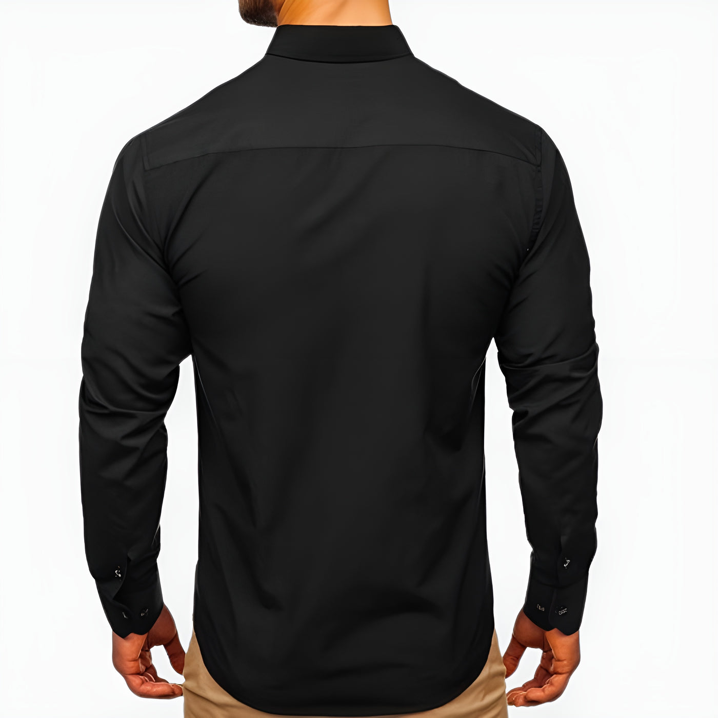 Ben™ | Klassisches Herrenhemd mit langen Ärmeln