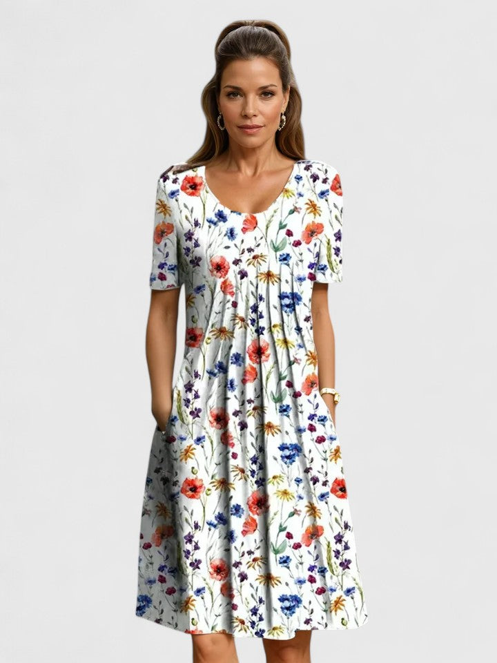 Rote Blumen / 3XL