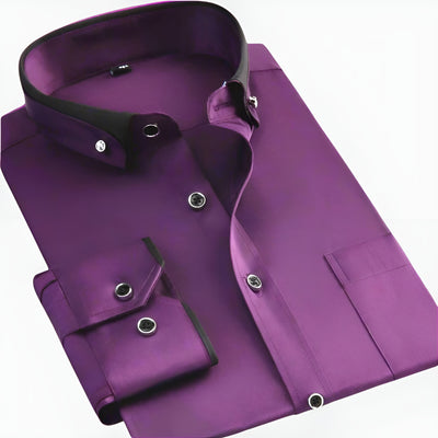 Ben™ | Klassisches Herrenhemd mit langen Ärmeln