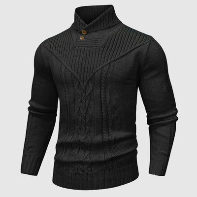 Anton™ | Veneti Tailored Pullover mit Stehkragen
