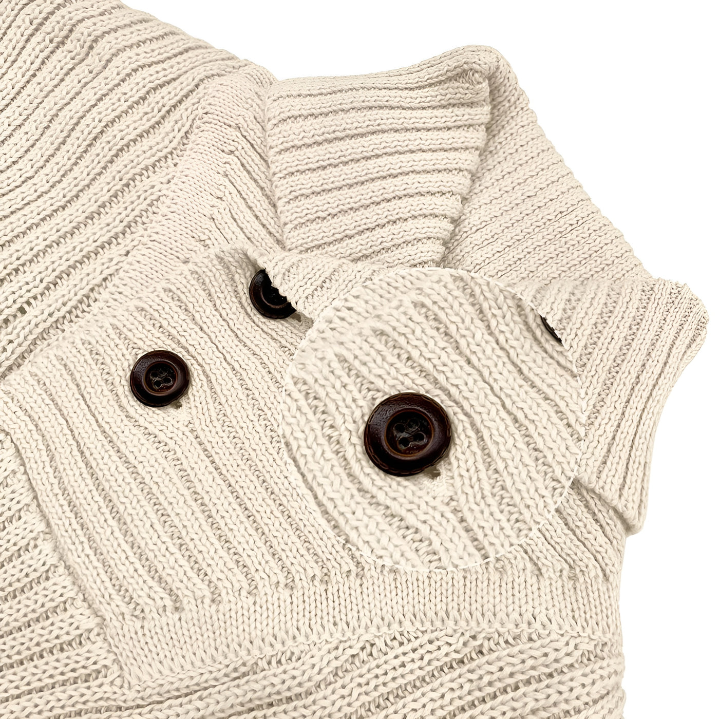 Anton™ | Veneti Tailored Pullover mit Stehkragen