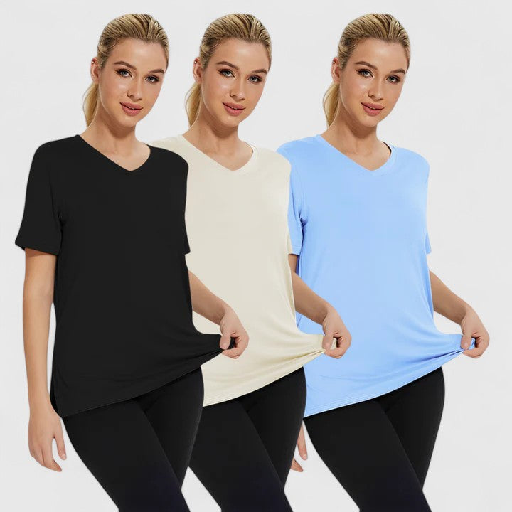 Schwarz / Off-White / Hellblau / 3XL