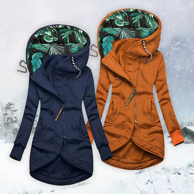 Laura™ | Eleganter Wintermantel mit Kapuze