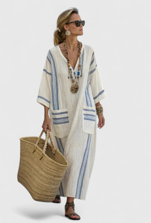 Beige Hellblau / 3XL