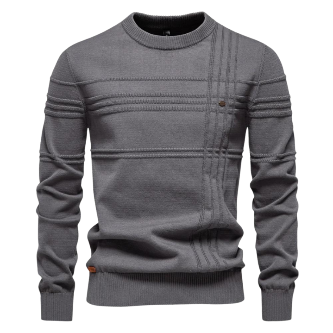 Jürgen™ | Stilvoller Herrenpullover mit Karo-Design