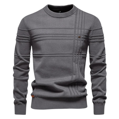 Jürgen™ | Stilvoller Herrenpullover mit Karo-Design