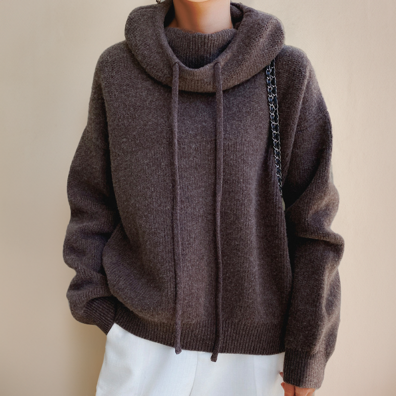 Nora™ - Rollkragenpullover aus feiner Merinowolle