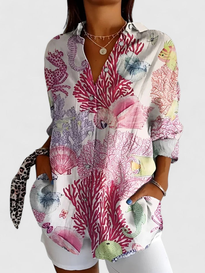 Pinke Meereslebewesen / 3XL